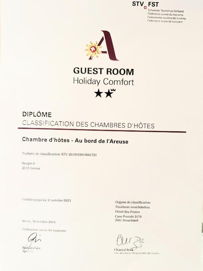 Aux Bord De L'areuse